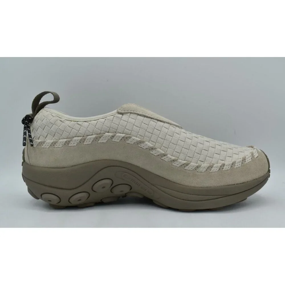 Merrell Mens Size 8.5 Jungle Moc EVO Woven SE Parchment Slip‎ On Shoes Sneakers